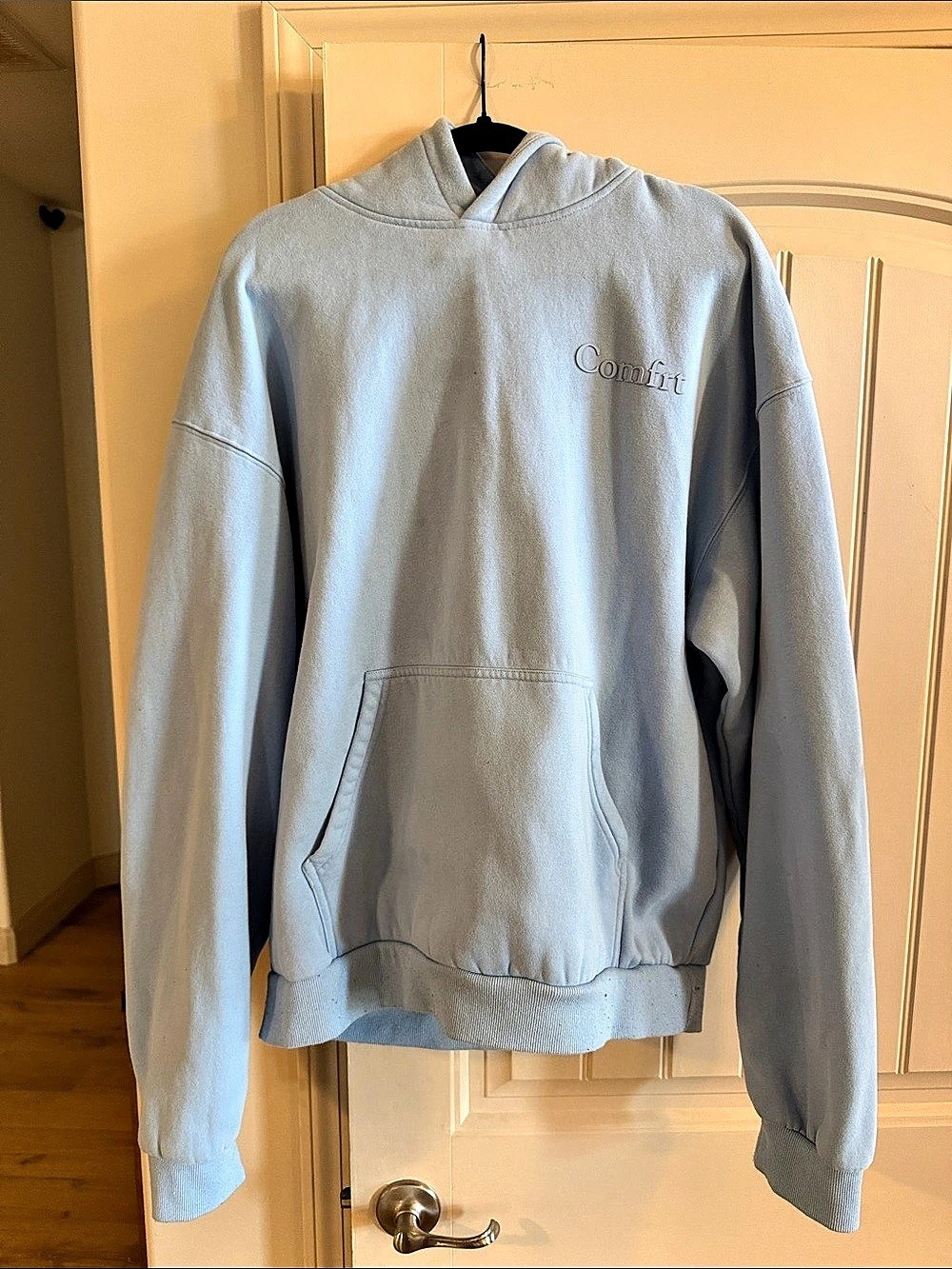 Comfrt Signature Hoodie Blue Size XL